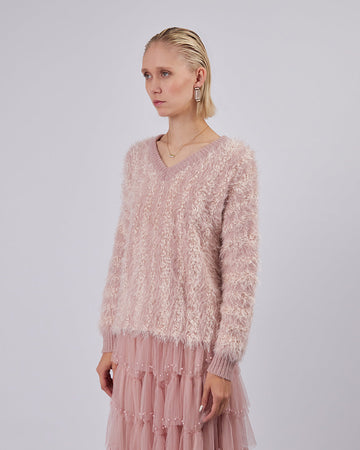 Rosewood Angora Sweater