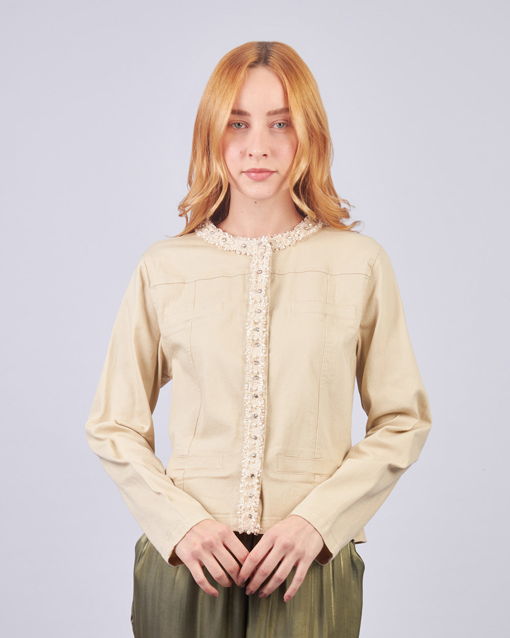 Beige Jacket Koharu