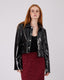 Black Vegan Leather Jacket