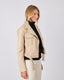 Beige Crop Jacket