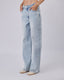 Light Blue Sparkle Denim Pants