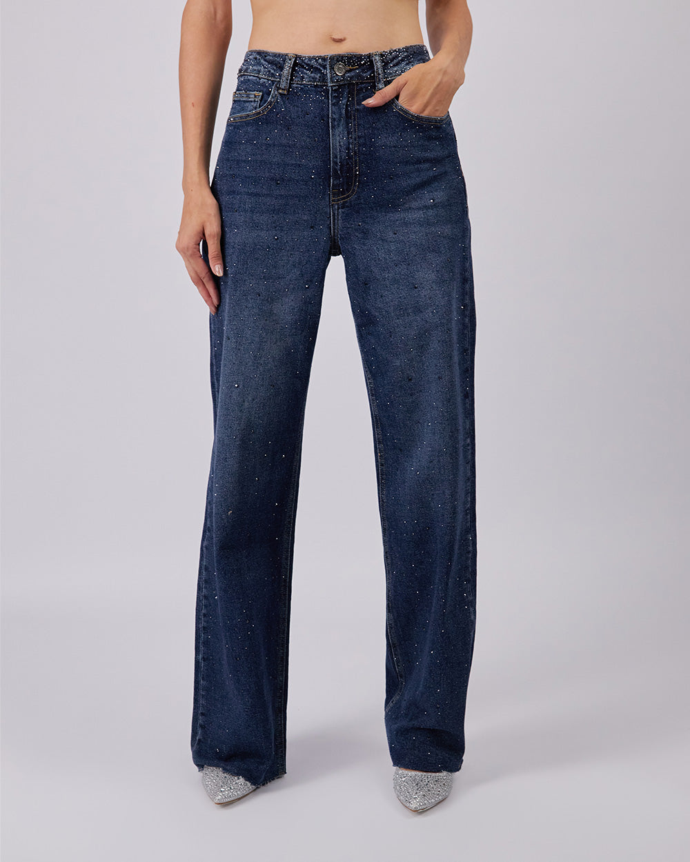 Blue Denim Pants
