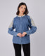 Denim Blue Blouse