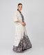 White Knitted Dress V-Neck