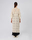 Cream Knitted Dress V-Neck