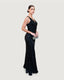 Black long sparkle dress