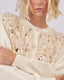 Cream Knitted Cardigan