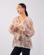 Cream Floral Blouse