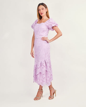 Lilac dream long dress