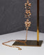 Gold Belt Black Flowers