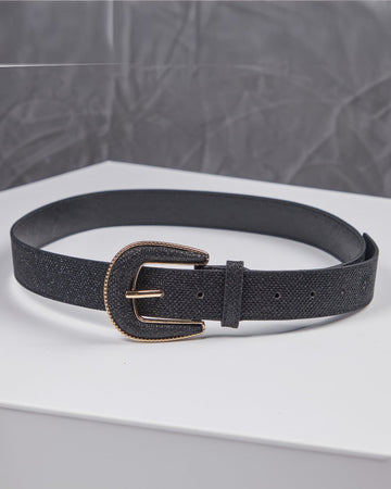 Frosted Black Belt