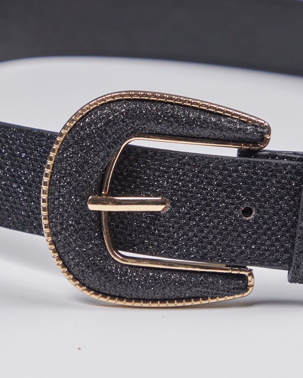 Frosted Black Belt