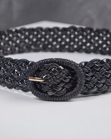 Woven Black Belt
