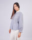 Light Blue Brocade Blouse