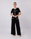Black Knitted Pants