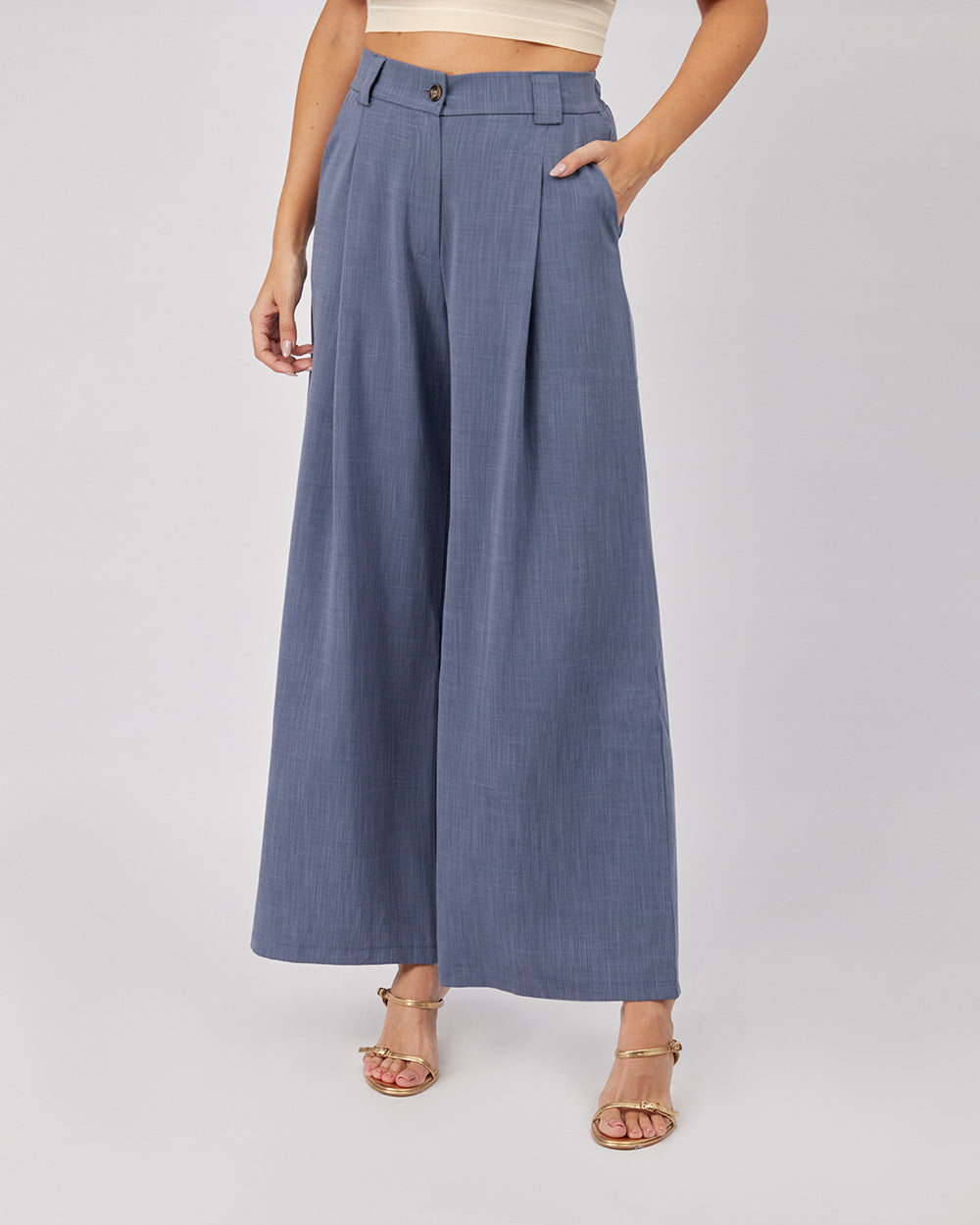 Blue Tailoring Trousers