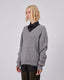 Grey Sweater With Rhinestones