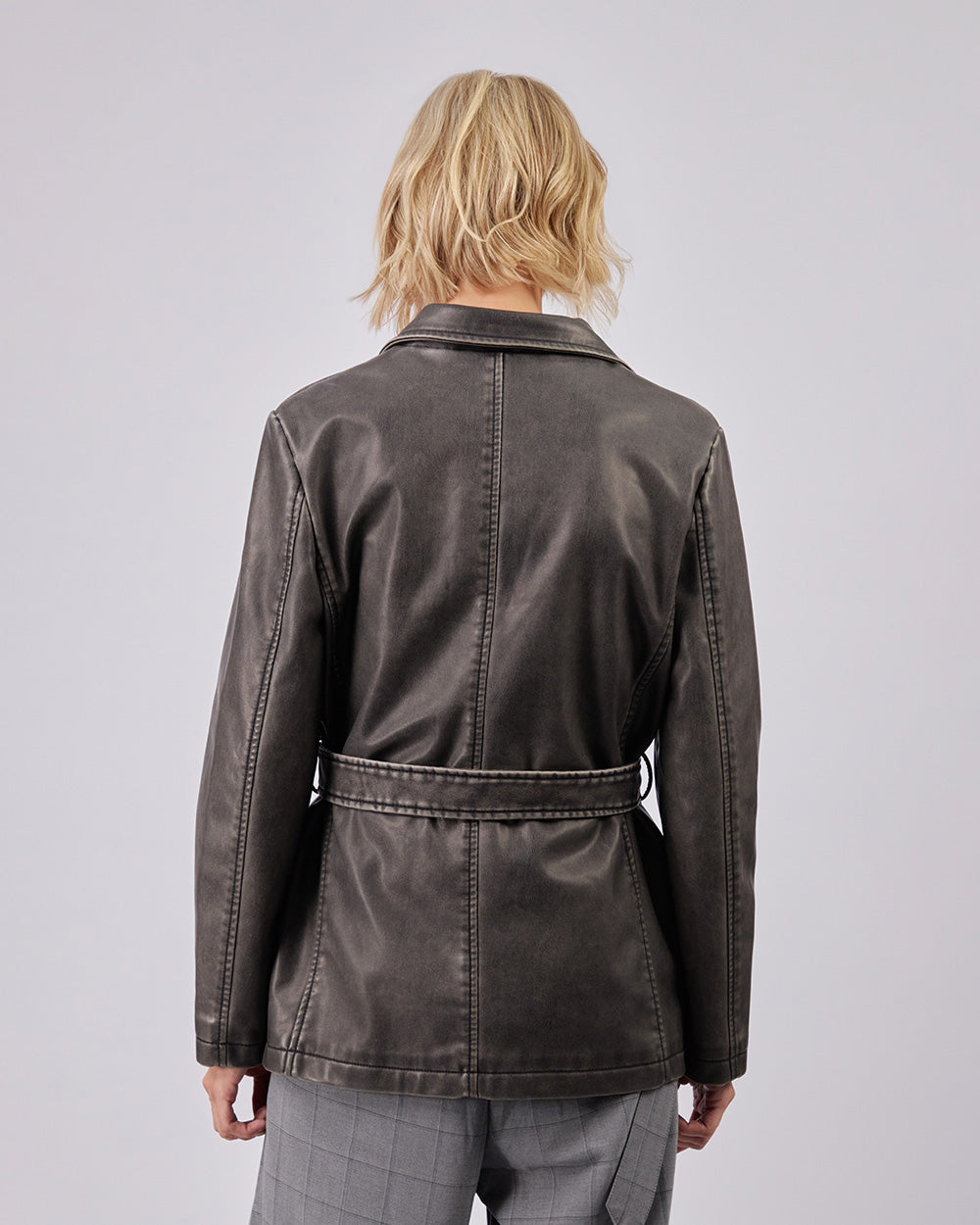 Graphite Bag Vegan Leather