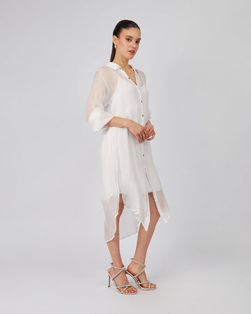 White Shirt Dress
