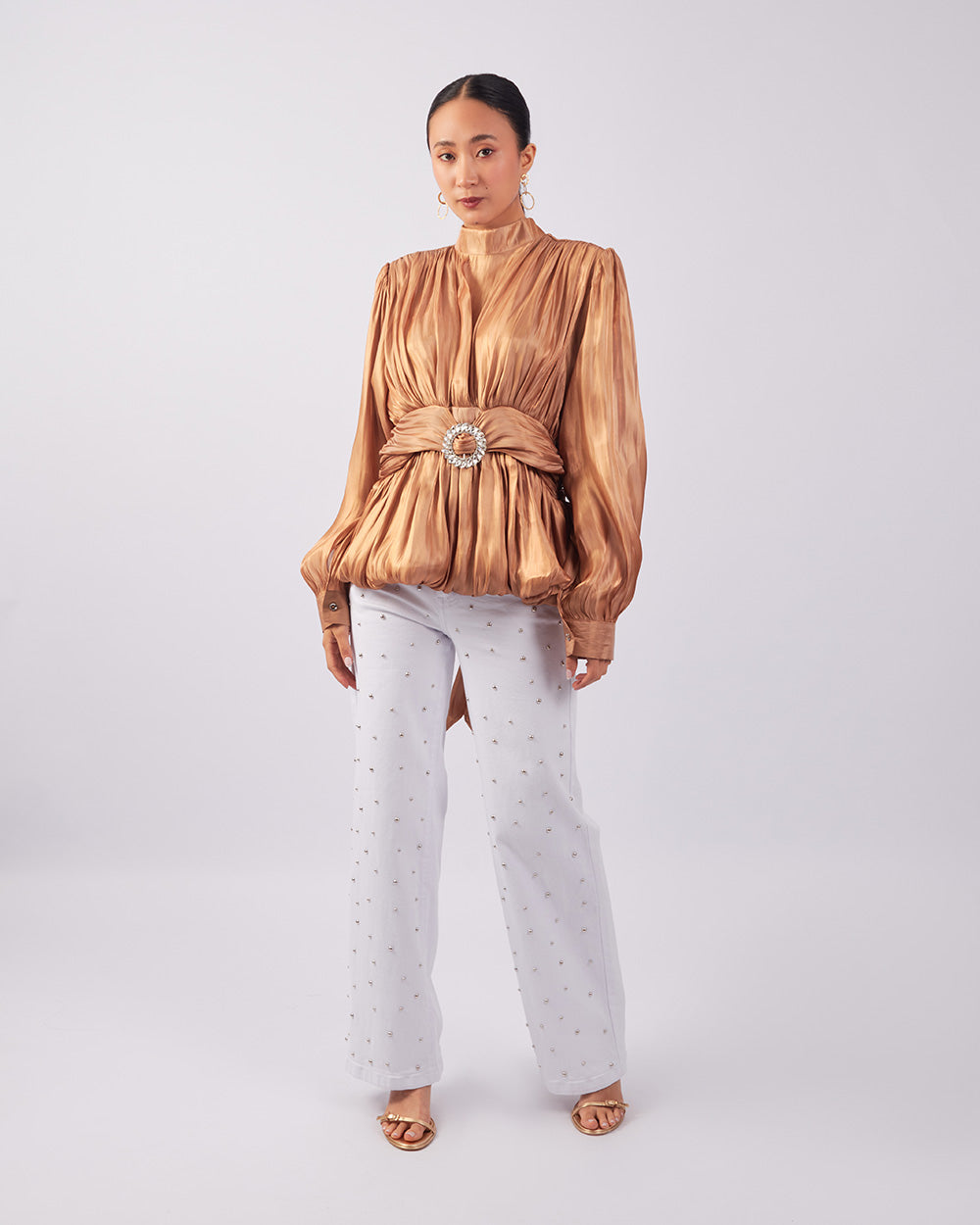 Golden Glow Blouse
