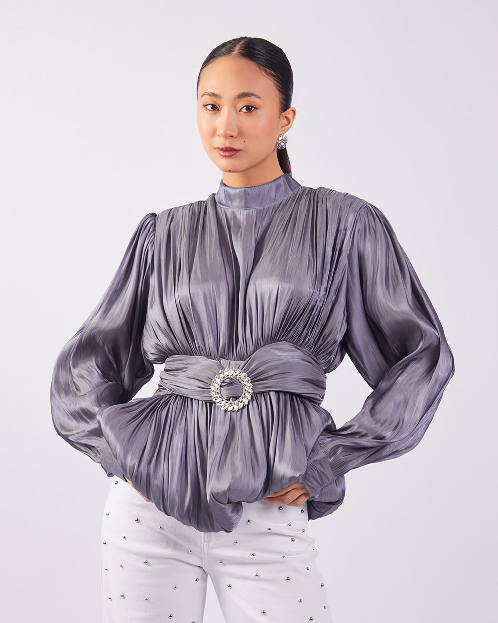 Grey Glow Blouse