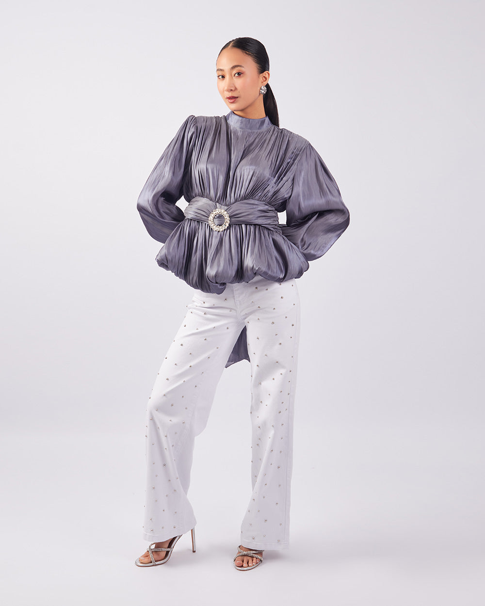 Grey Glow Blouse