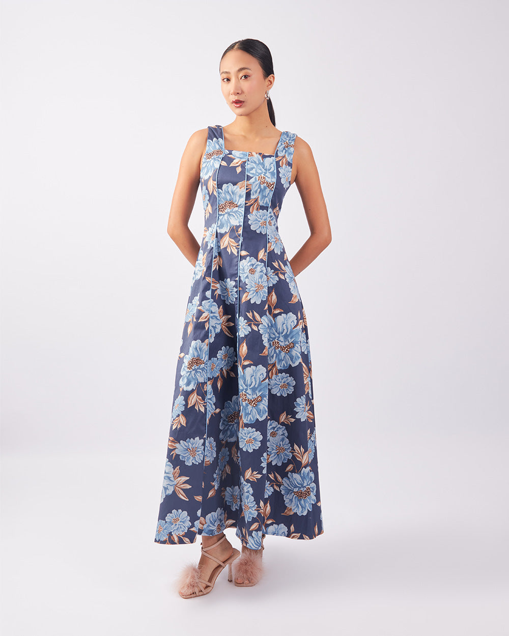 Blue Garden Dress