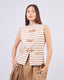 White Oriental Vest
