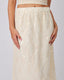 Cream Organza Skirt