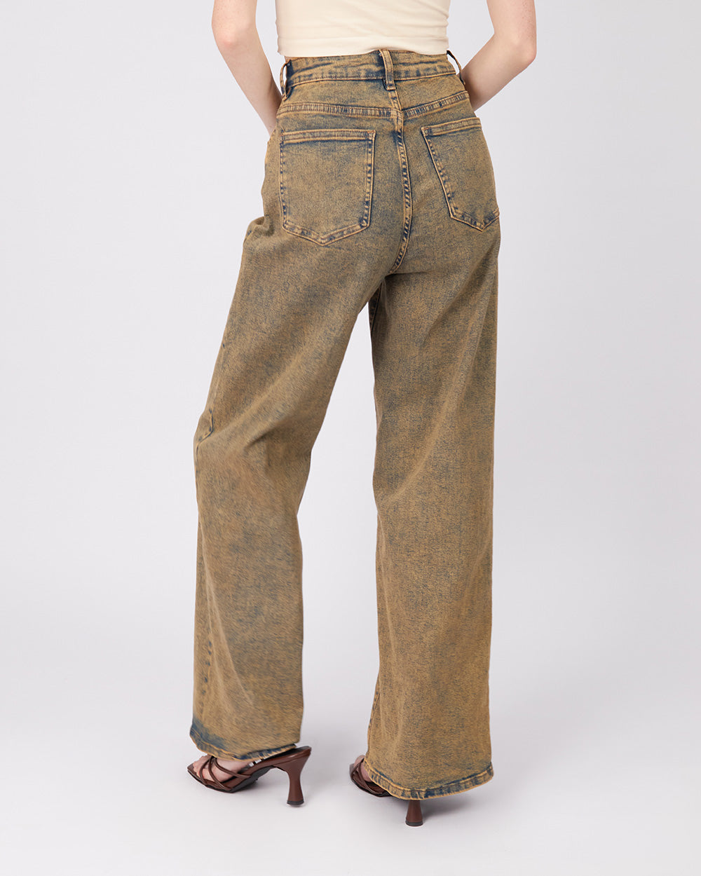 Blue Jeans With Belt