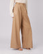 Beige Pleated Pant