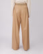 Beige Pleated Pant