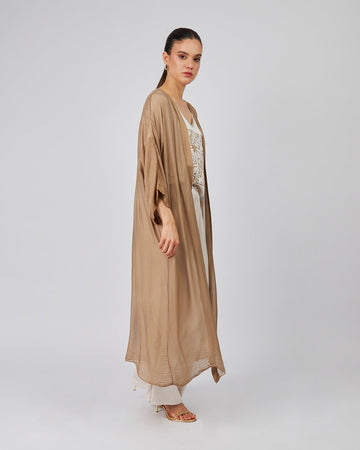 Sand-Colored Overcoat