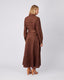 Chocolate Shirt Dress And Belt