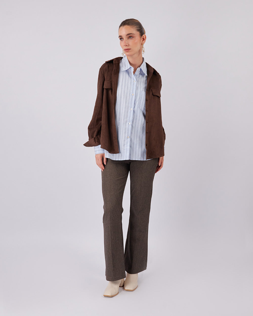 Chocolate Straight Leg Pants