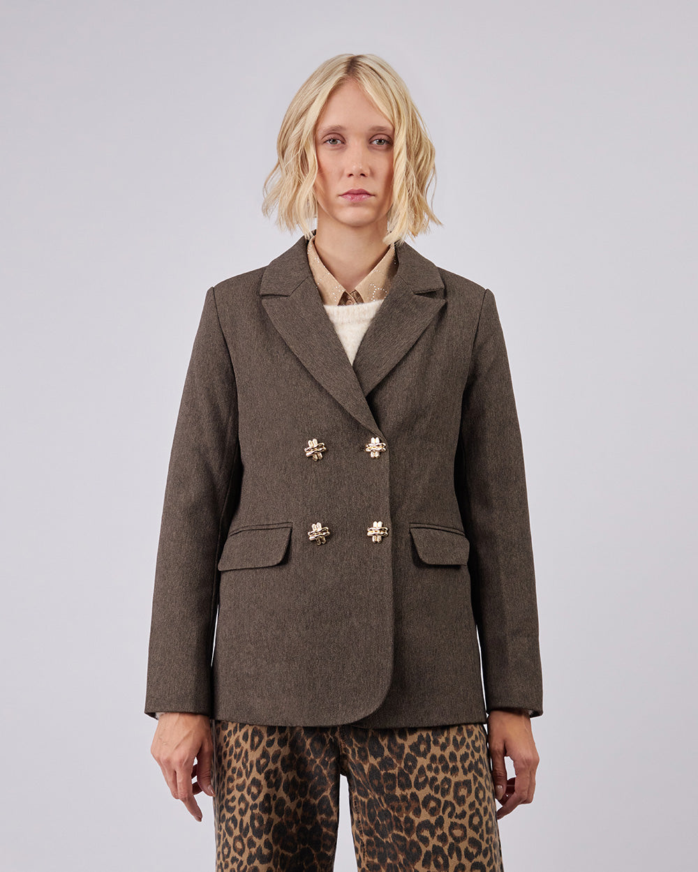 Chocolate Classic Blazer