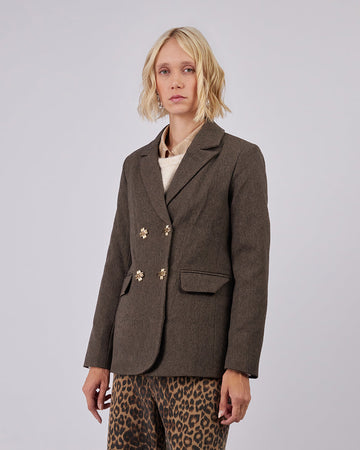 Chocolate Classic Blazer