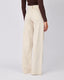 Cream Denim Pants