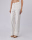 White Denim Pants