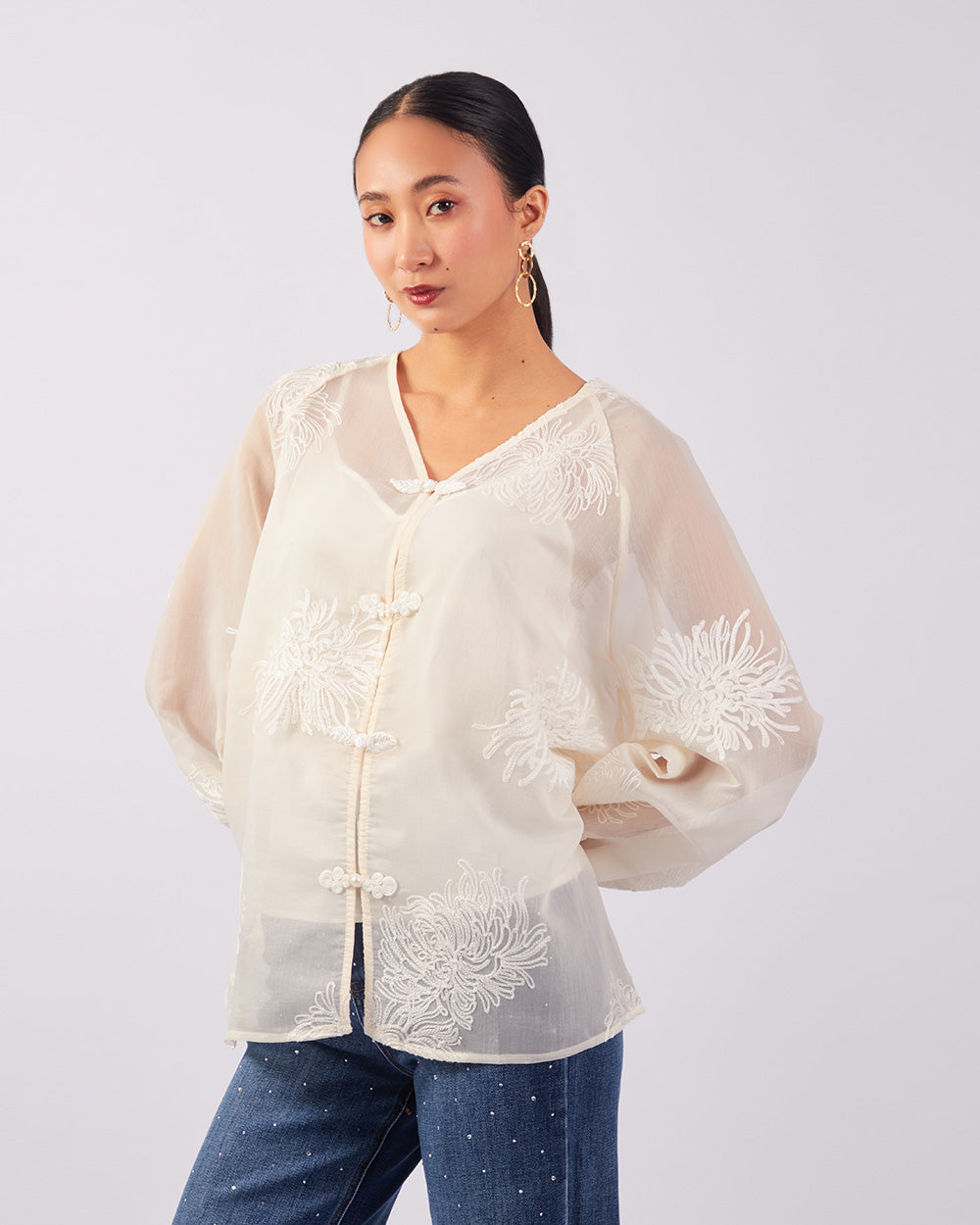 Pearl Luxe Blouse
