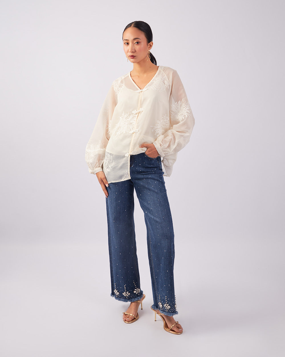 Pearl Luxe Blouse
