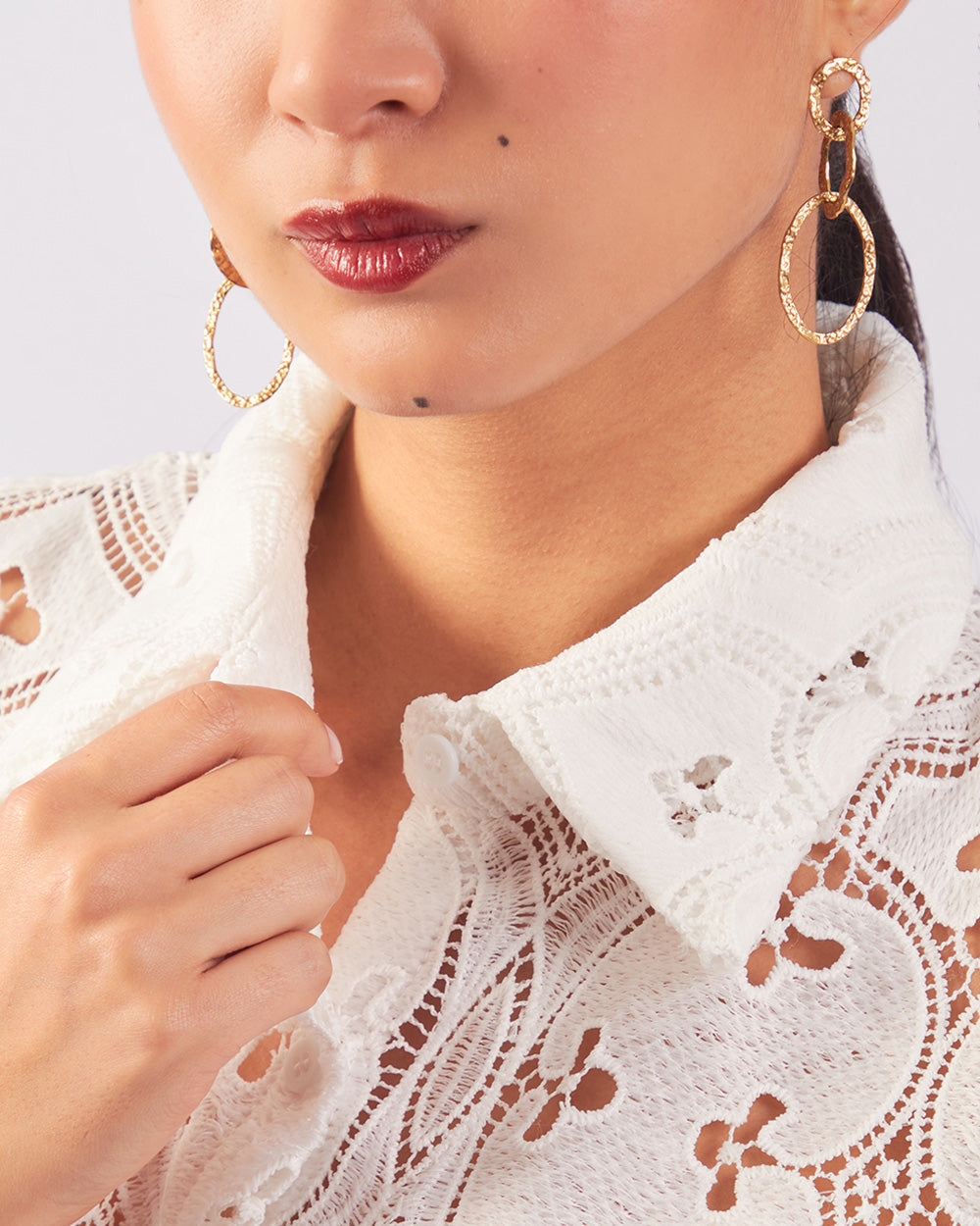 White Lace Blouse