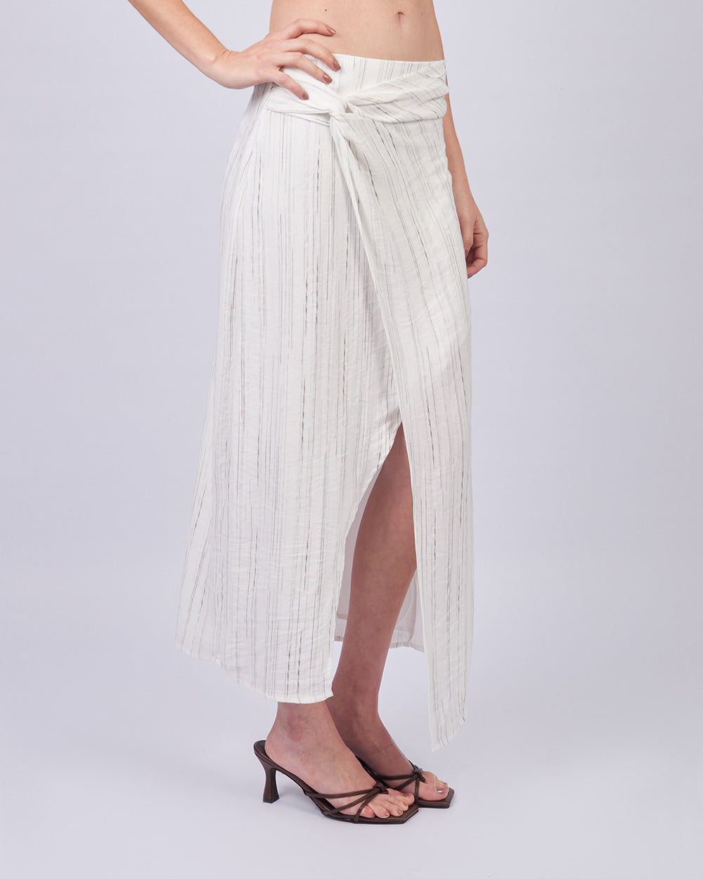 White Petal Skirt
