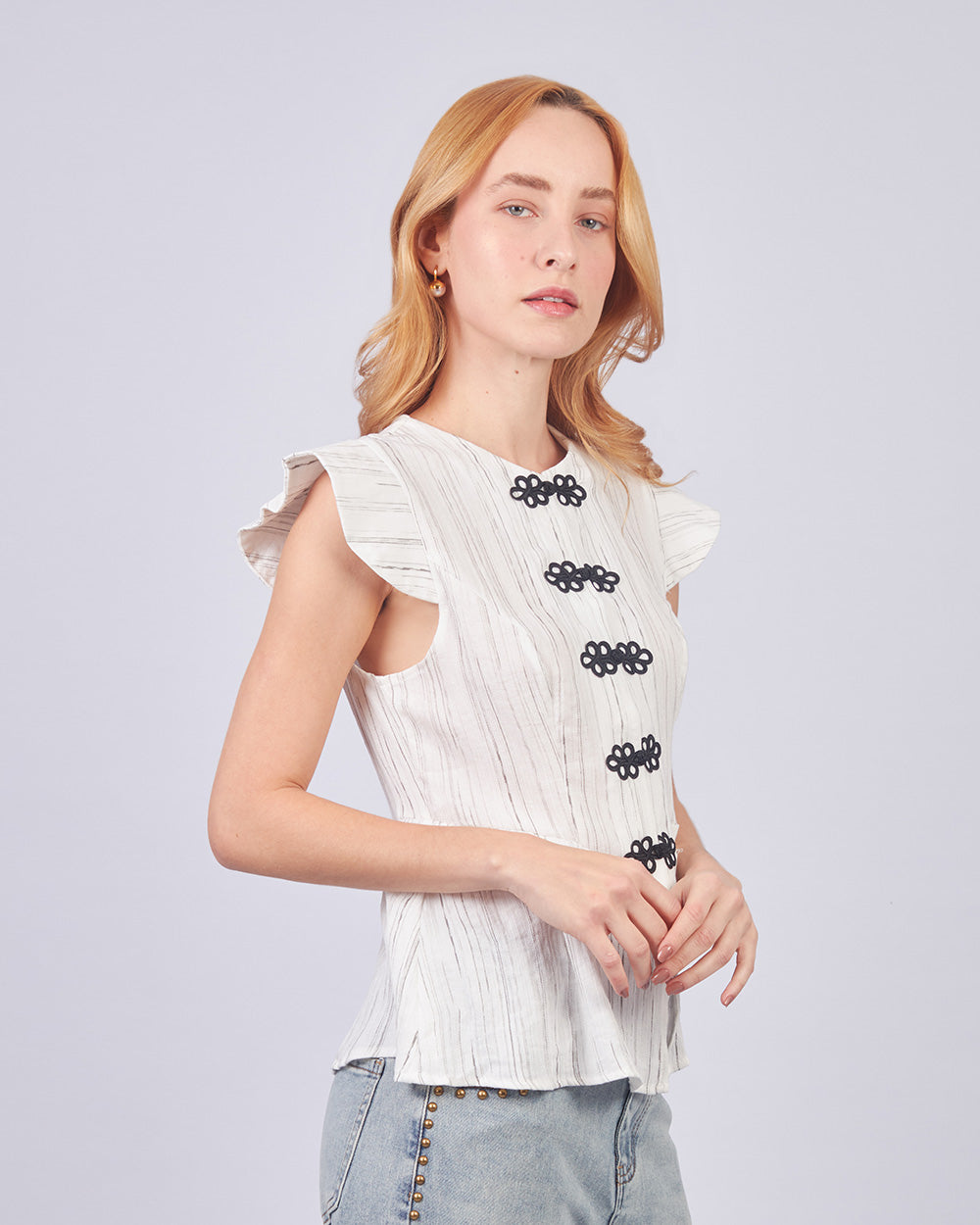 White Hana Vest