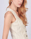 Beige Petal Vest