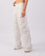 White Lace Pants