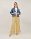 Camel Corduroy Palazzo Pants