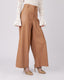 Camel Wide Leg Pants
