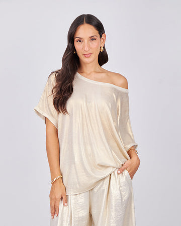 Gold Foil Blouse