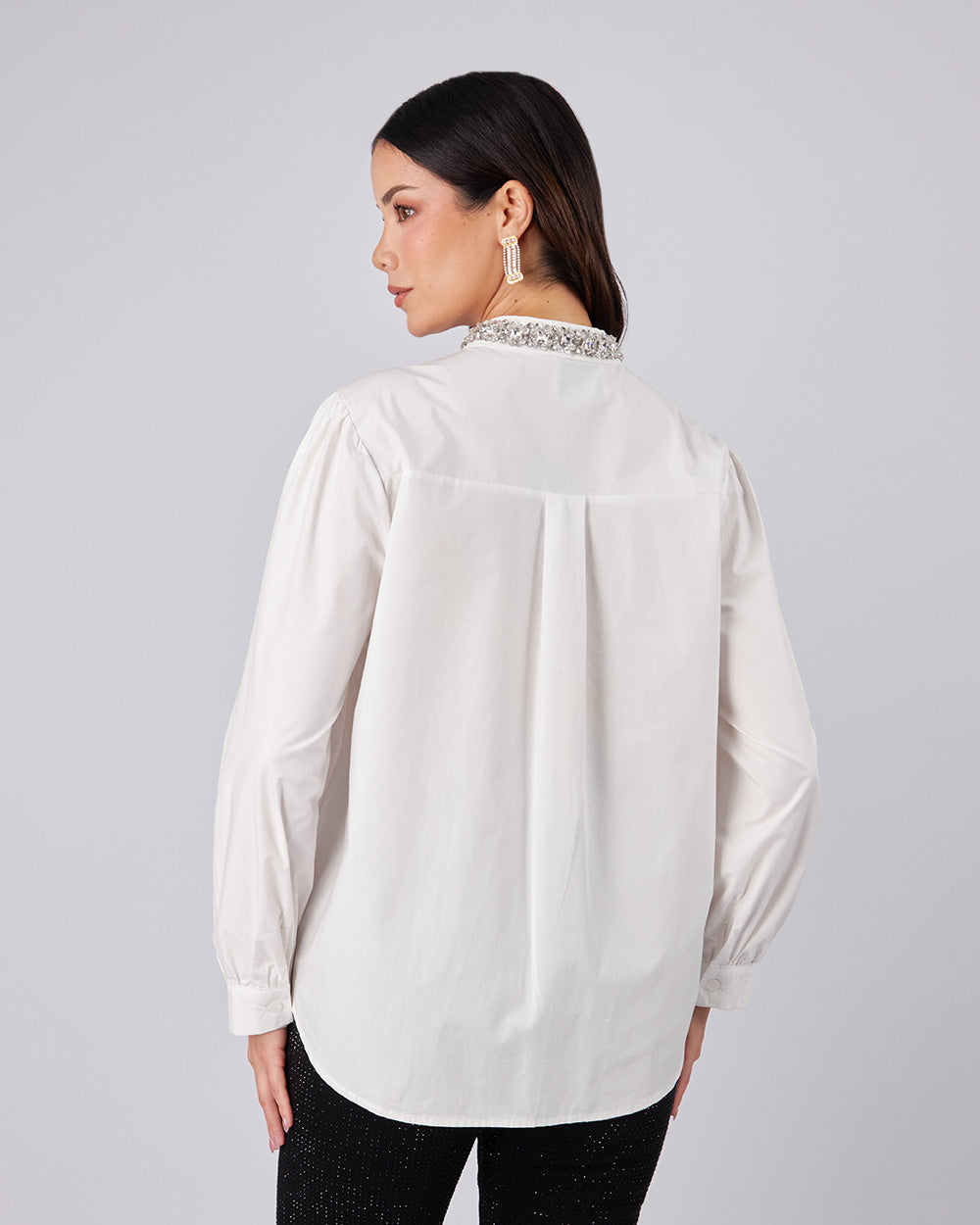 White Blouse Beadwork